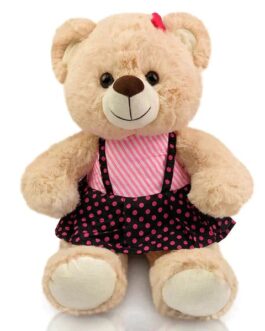 Urso de Pelúcia 43 cm Rocky Pérola