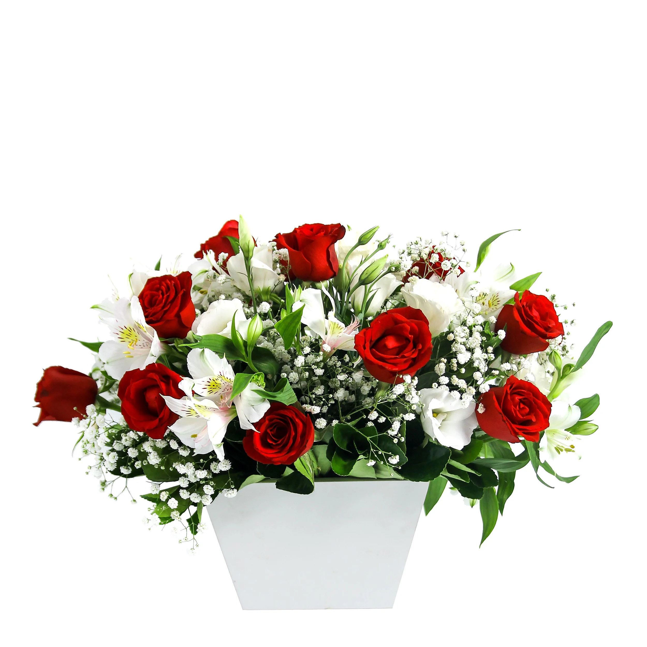 ARRANJO ROSAS VERMELHAS ELEGANTE - CLASSICO ESPECIAL 18